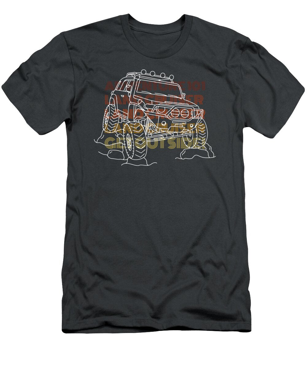 Trd Performance Offroad Retro Vintage Landcruiser Jay Sama T-Shirt