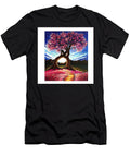 Tree Hugging Each Other Artwork Toon T-Shirt