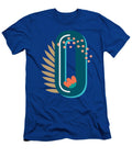 Tropical Flowers Monogram Letter O Me T-Shirt