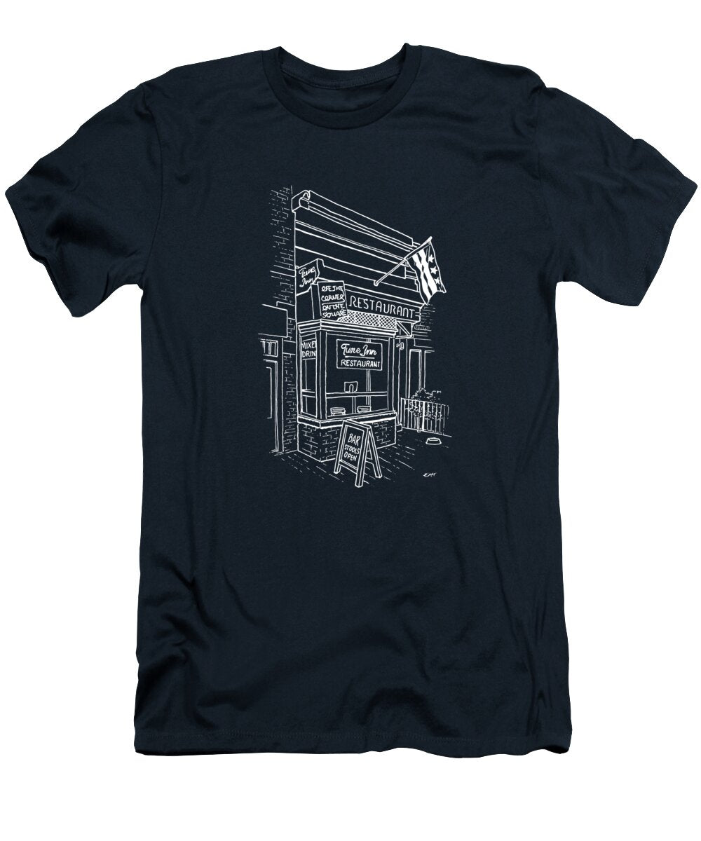 Tune Inn on Blue Erin Thompson Studio T-Shirt