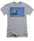 Two African Skimmers in Flight Displaying Aggressive Ann Steve Toon Natureplcom T-Shirt