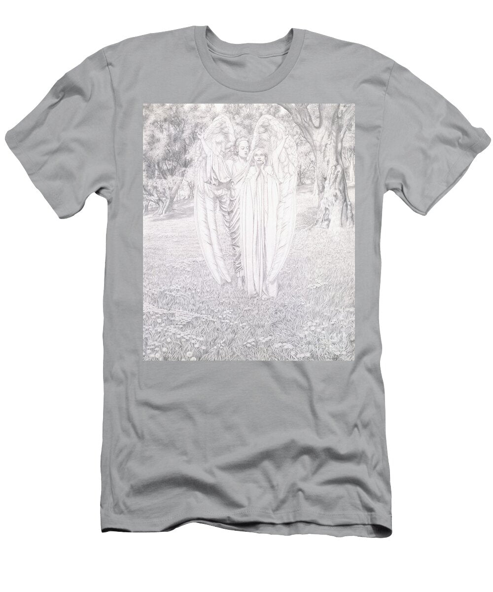 Two Angels 1904 Carlos Schwabe T-Shirt
