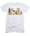 Two Girls Sit Together Don Hammond T-Shirt