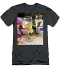 Two Glasses of Champagne At Shadowbrook Restaurant Capitola California Ann Countz T-Shirt