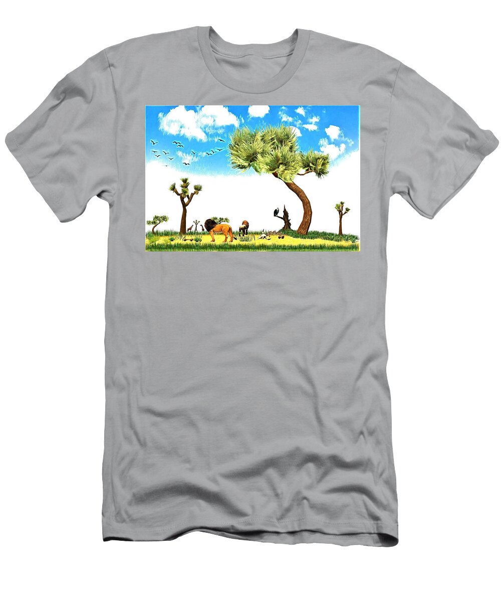 Two Kings Strolling 3 Ray Freeman T-Shirt