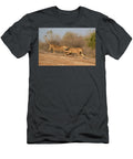 Two Lions Playing Chobe National Park Ann Steve Toon Natureplcom T-Shirt
