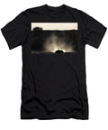 Two Ostriches Dust Bathing At Dusk Kgalagadi Transfrontier Ann Steve Toon Natureplcom T-Shirt