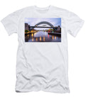 Tyne Bridge to Millennium Bridge Tim Hill T-Shirt