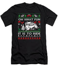 Ugly Christmas Oh What Fun It Is to Ride Jeep Tinh Tran Le Thanh T-Shirt