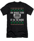 Ugly Christmas Oh What Fun Jeep It Is to Ride Tinh Tran Le Thanh T-Shirt