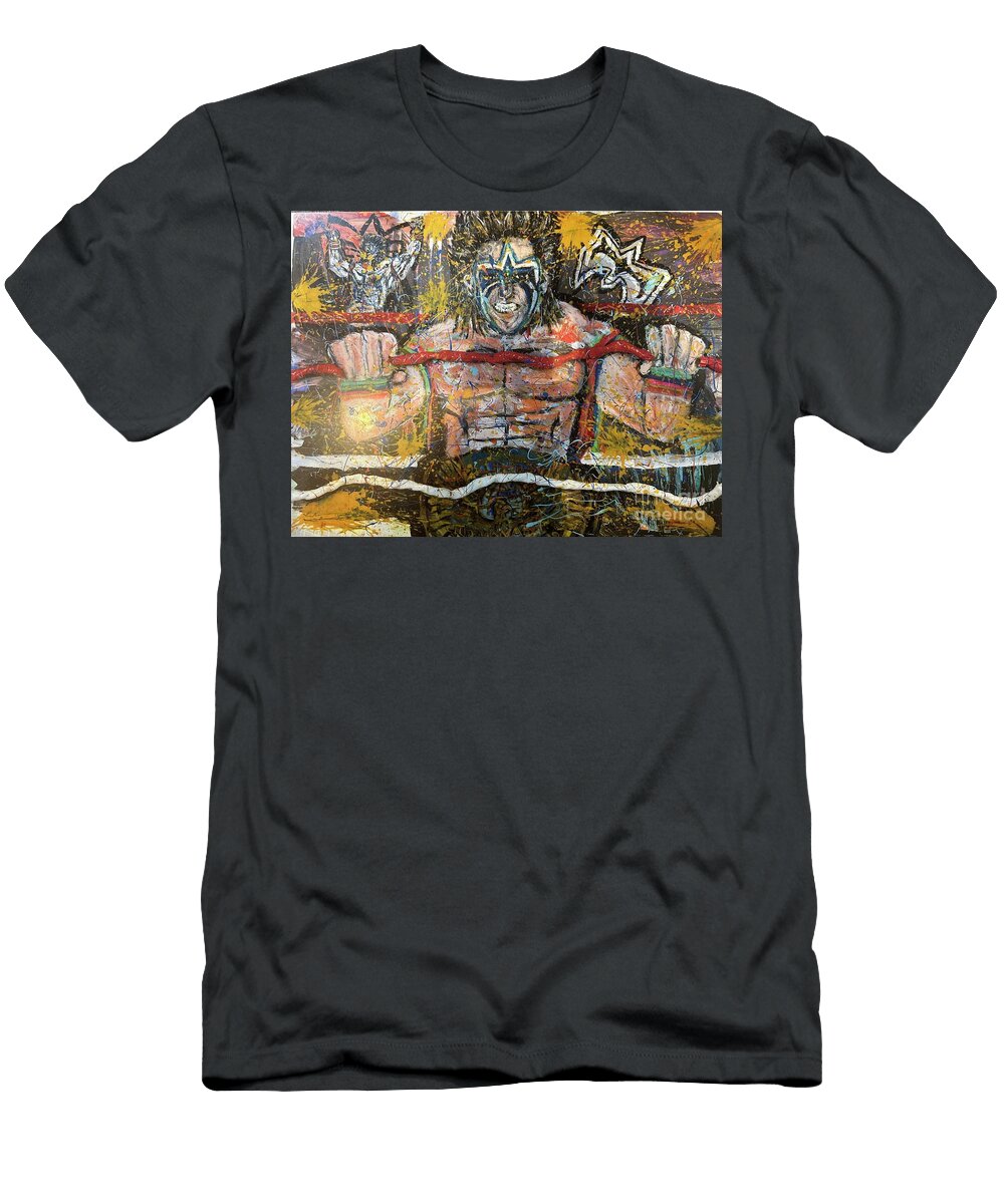 Ultimate Warrior Rooster Art T-Shirt