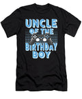 Uncle of the Birthday Gamer Boy Bday Party Product Art Grabitees T-Shirt