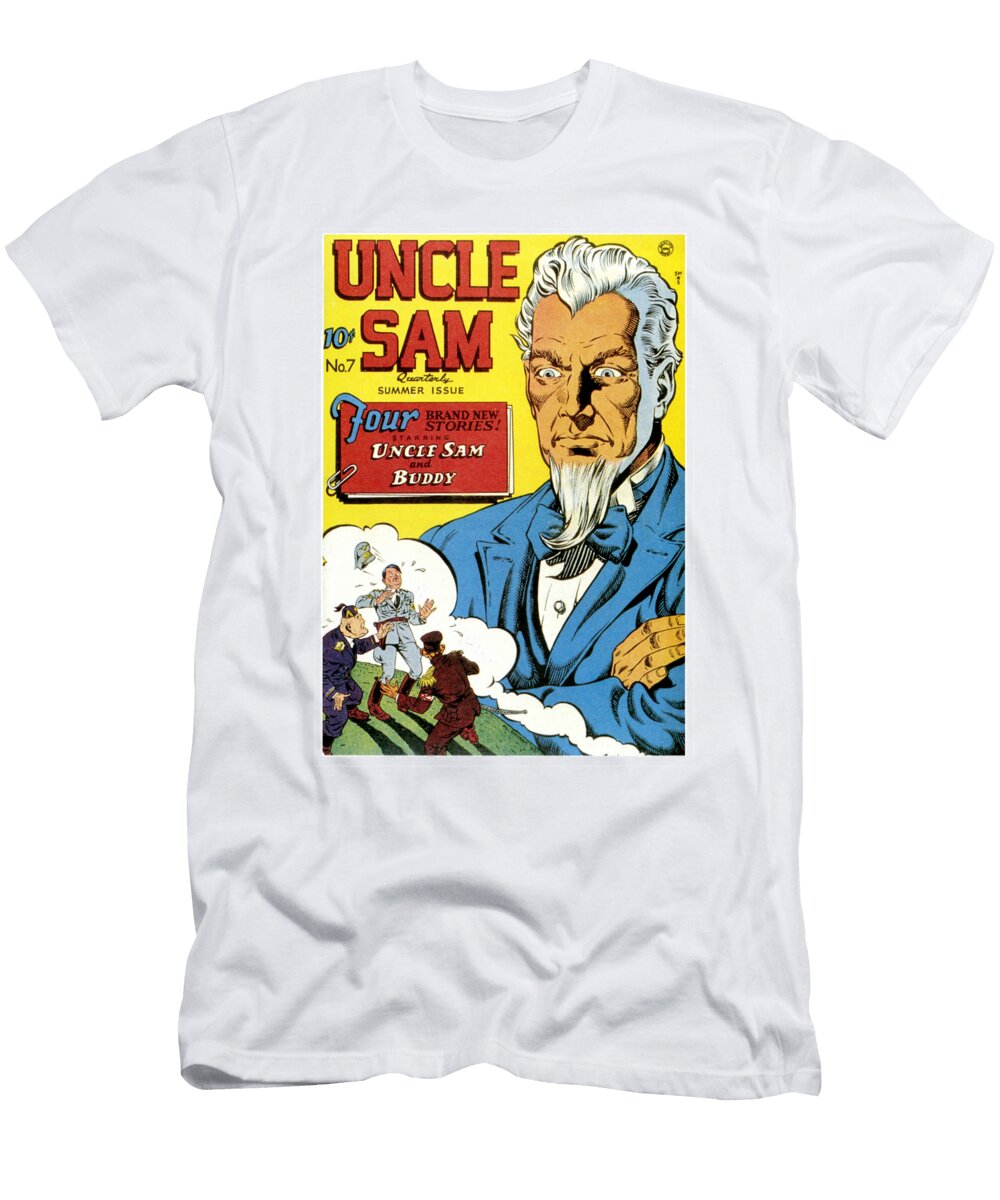 Uncle Sam Comic Cover Just Vintage T-Shirt