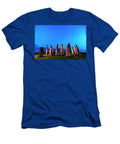United Kingdom Scotland Great Britain British Isles Lewis and Harris Iconic Callanish Stone Circle in the Outer Hebrides By Night Maurizio Rellini T-Shirt