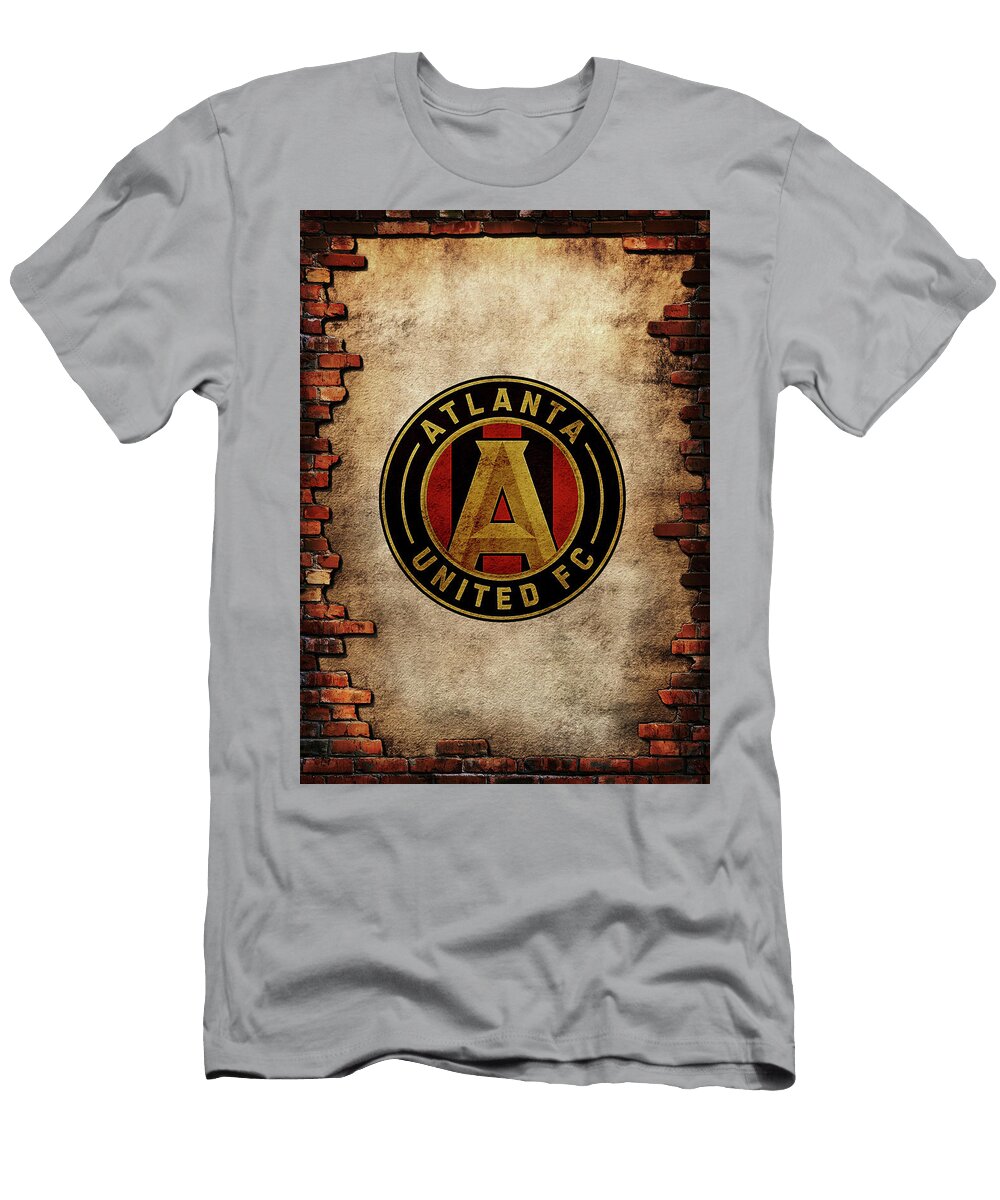 United Soccer League Red Brick Atlanta Mls Leith Huber T-Shirt