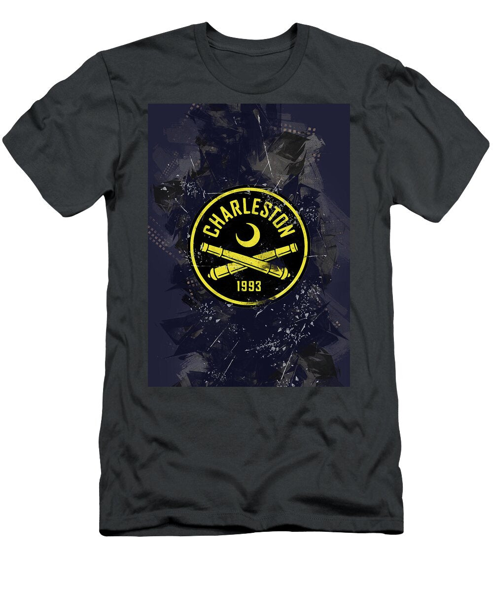 United Soccer League Red Charleston Battery Leith Huber T-Shirt