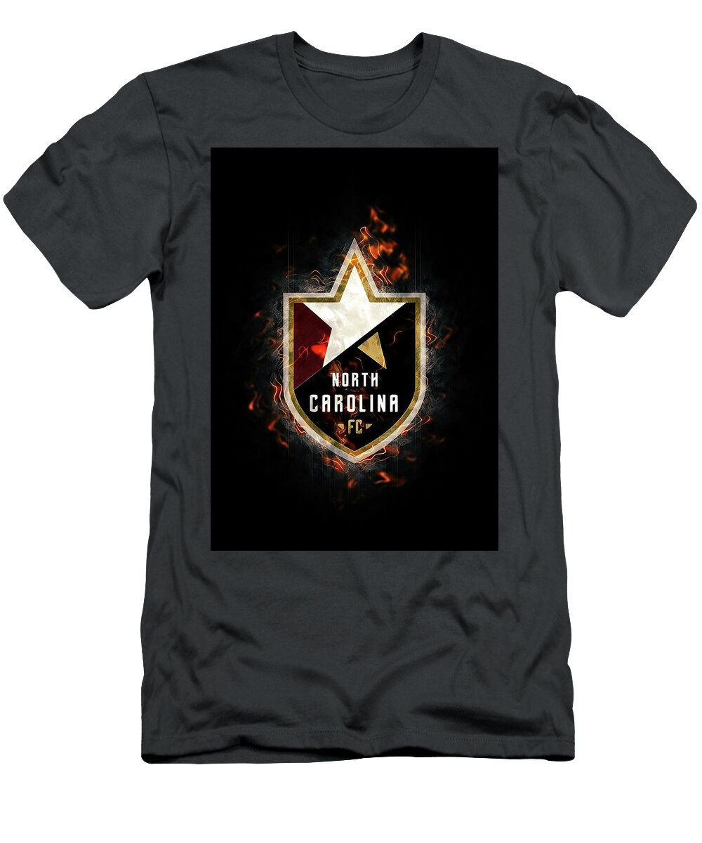 United Soccer League Red Fury North Carolina Fc Leith Huber T-Shirt