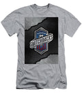 United Soccer League Red Metal Art Colorado Springs Switchbacks Fc Leith Huber T-Shirt