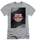 United Soccer League Red Metal Art New York Red Bulls Leith Huber T-Shirt