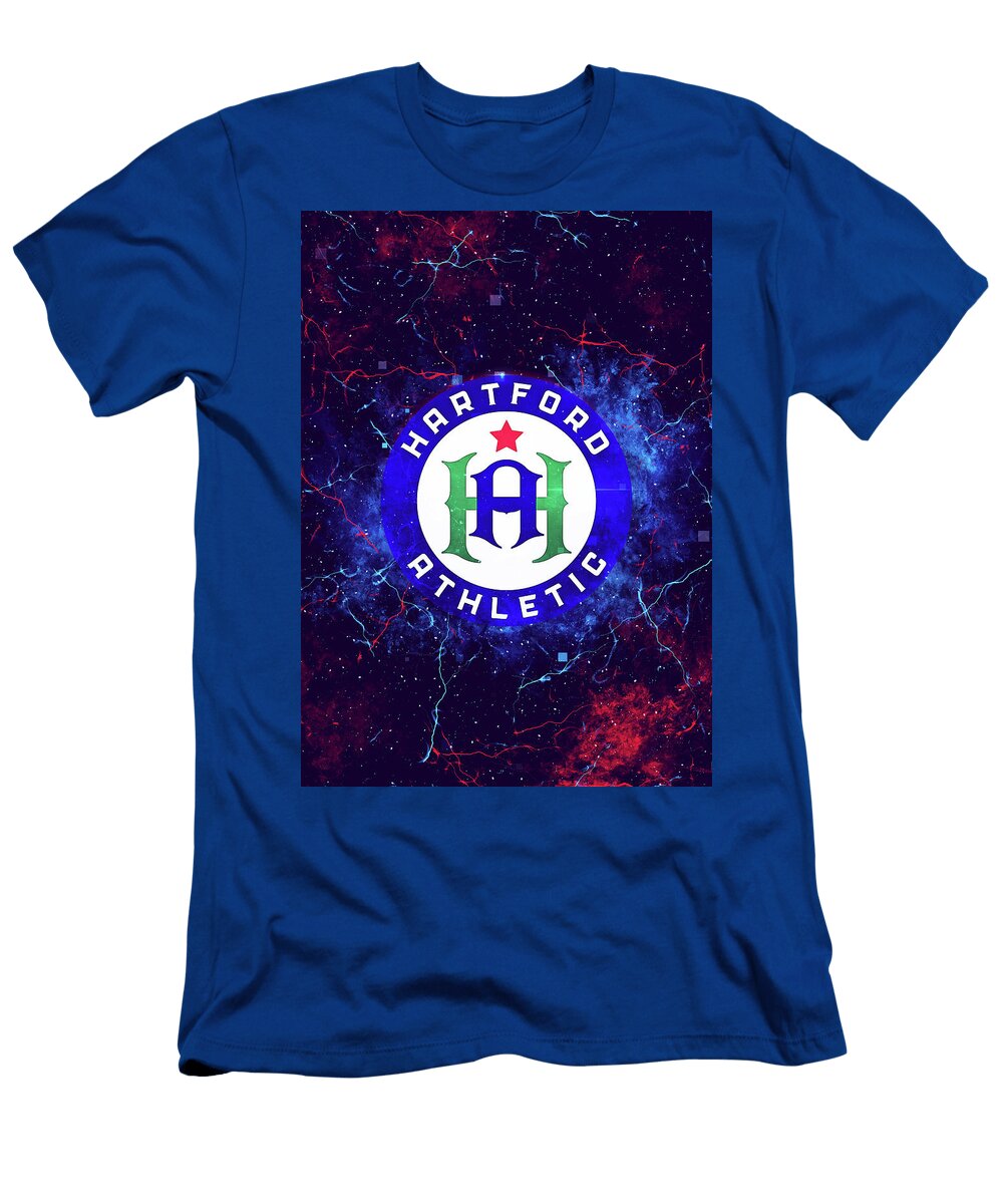 United Soccer League Red Nebula Hartford Athletic Leith Huber T-Shirt