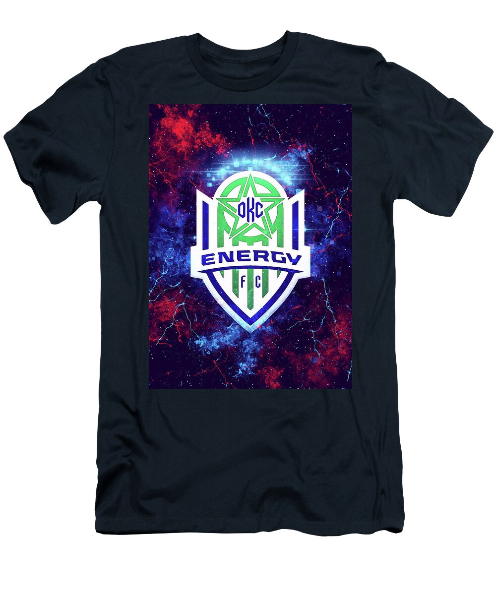 United Soccer League Red Nebula Oklahoma City Energy Fc Leith Huber T-Shirt