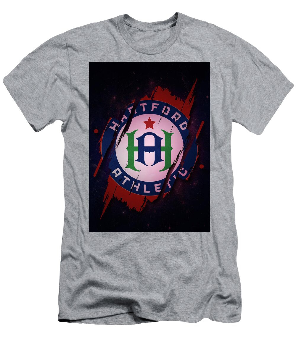 United Soccer League Red Red Hartford Athletic Leith Huber T-Shirt