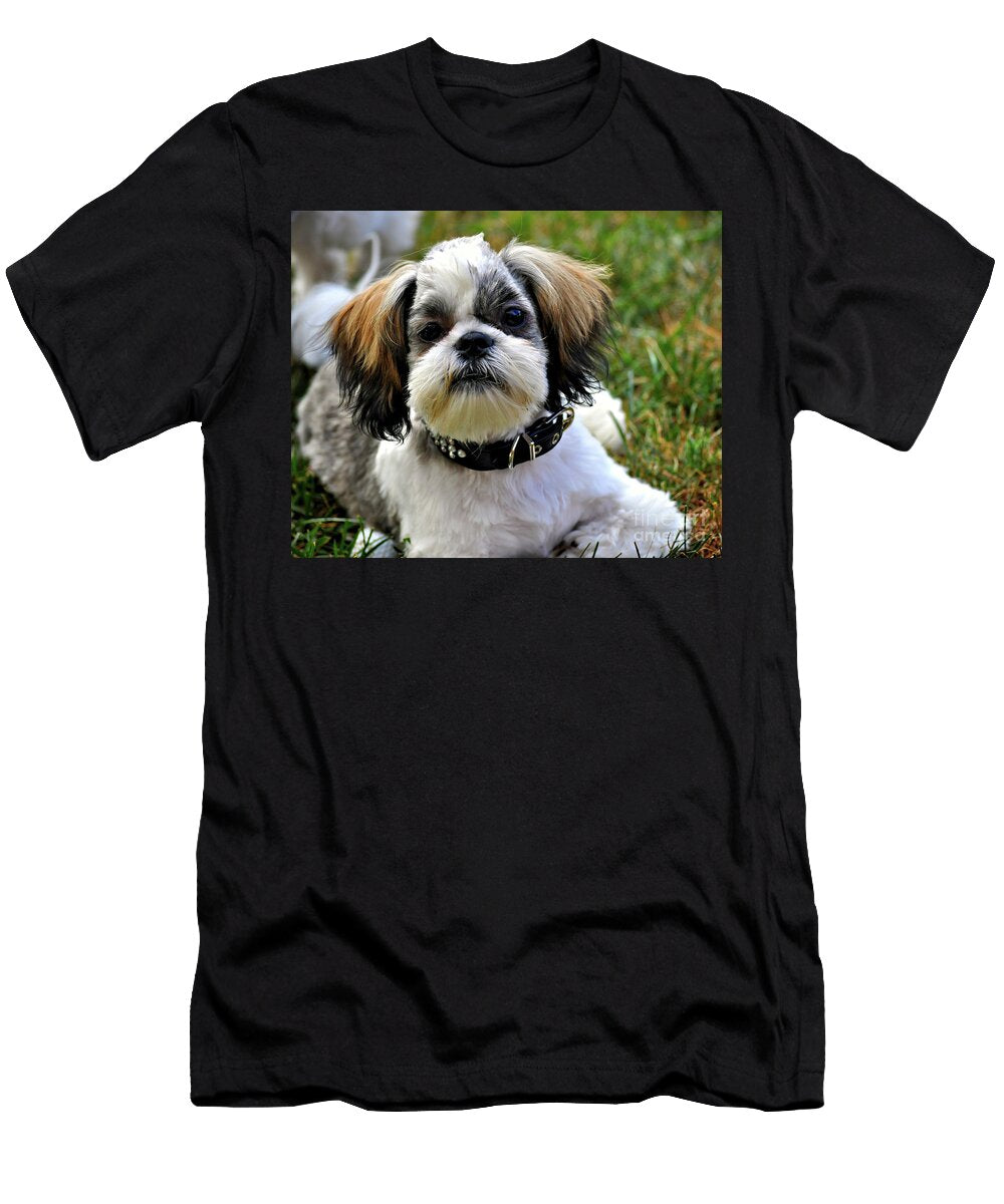 Uno the Shih Tzu Puppy Dog Darin Bokeno T-Shirt