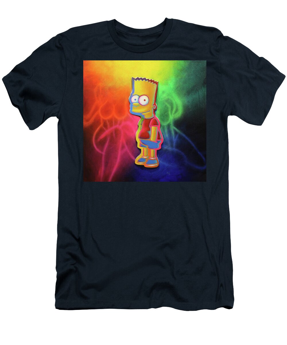 Untitled Bart Simpson Michael Andrew Law Cheuk Yui T-Shirt