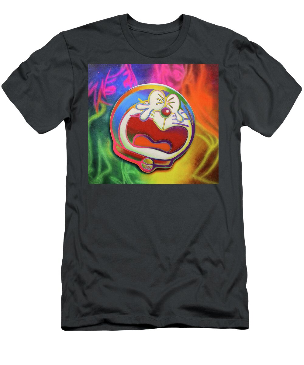 Untitled Doraemon Michael Andrew Law Cheuk Yui T-Shirt