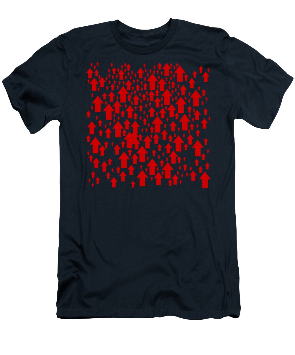 Up Arrows Zaira Dzhaubaeva T-Shirt