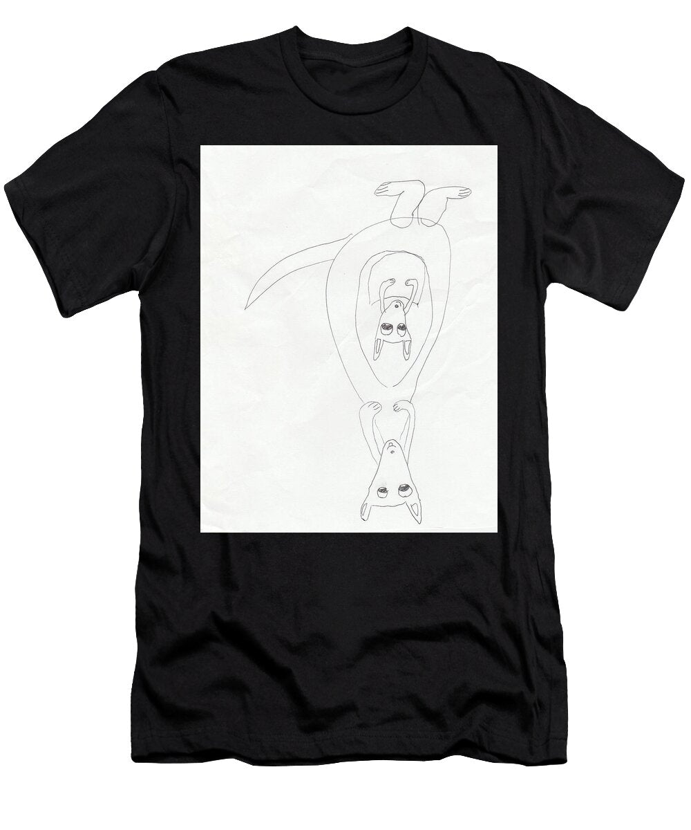 Upside Down Kangaroo with Joey Paris Collman T-Shirt