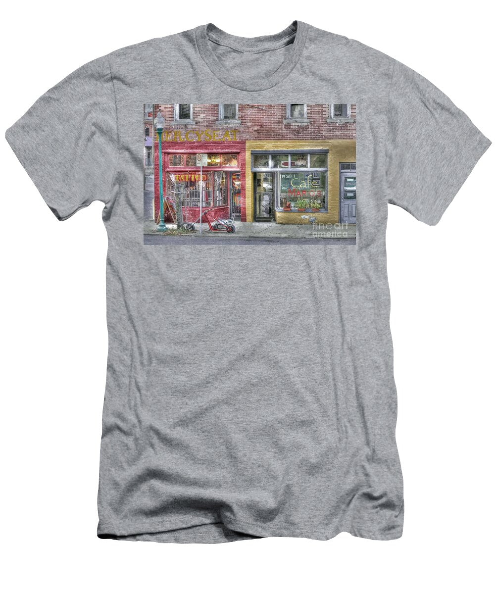 Urban Mercyseat Oil Painting Liane Wright T-Shirt
