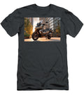 Urban Transport Stylish Design Modern Scooter BMW C 400 Gt Maxi Scooter Urban Commute Parked By a Mo Grover Mcclure T-Shirt