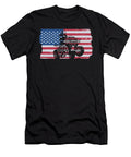 US Flag American Quad Racing Offroad Atv Gift Thomas Larch T-Shirt