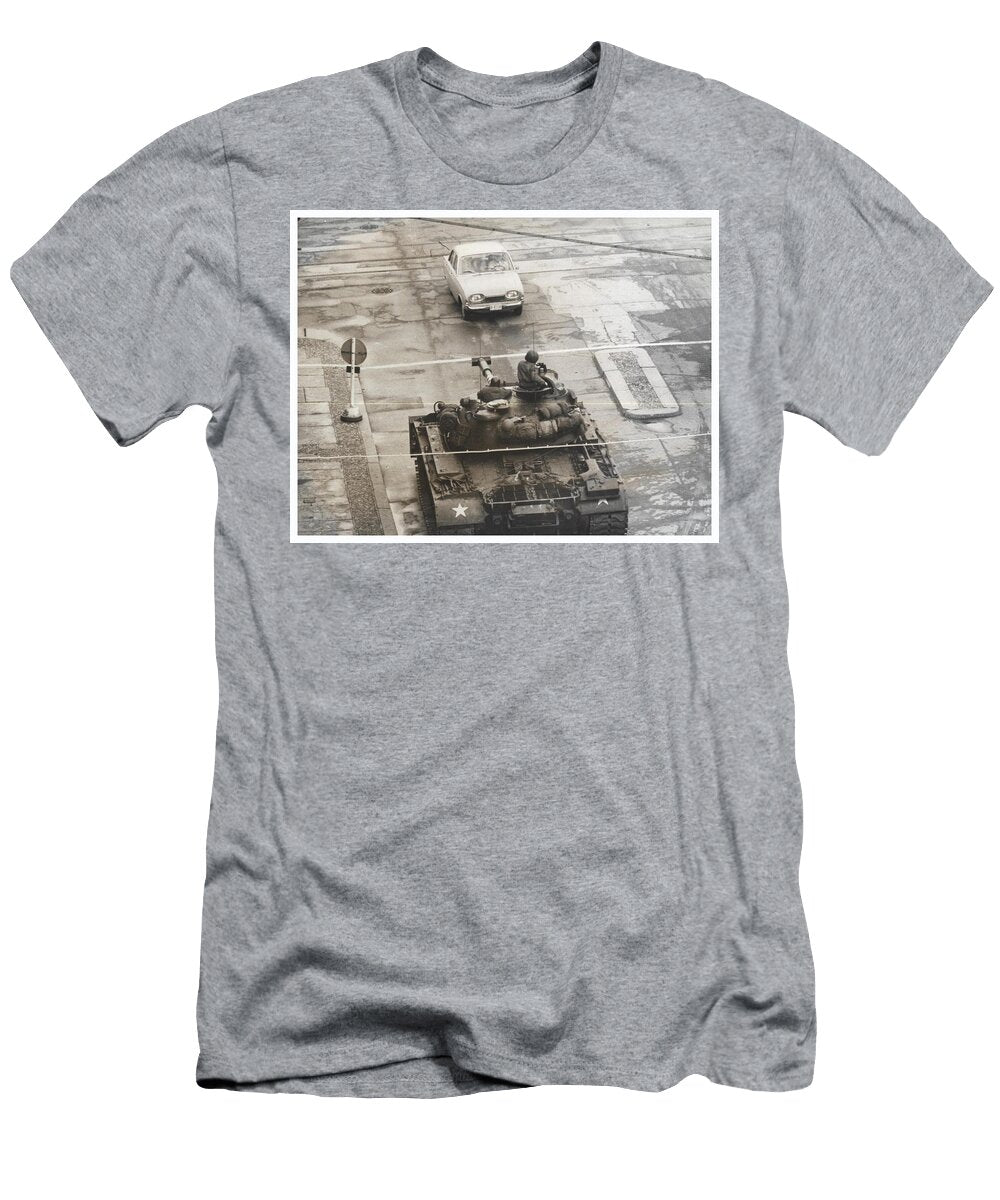 US Tank At Checkpoint Charlie By the Central Intelligence Agency Bahar Asar T-Shirt