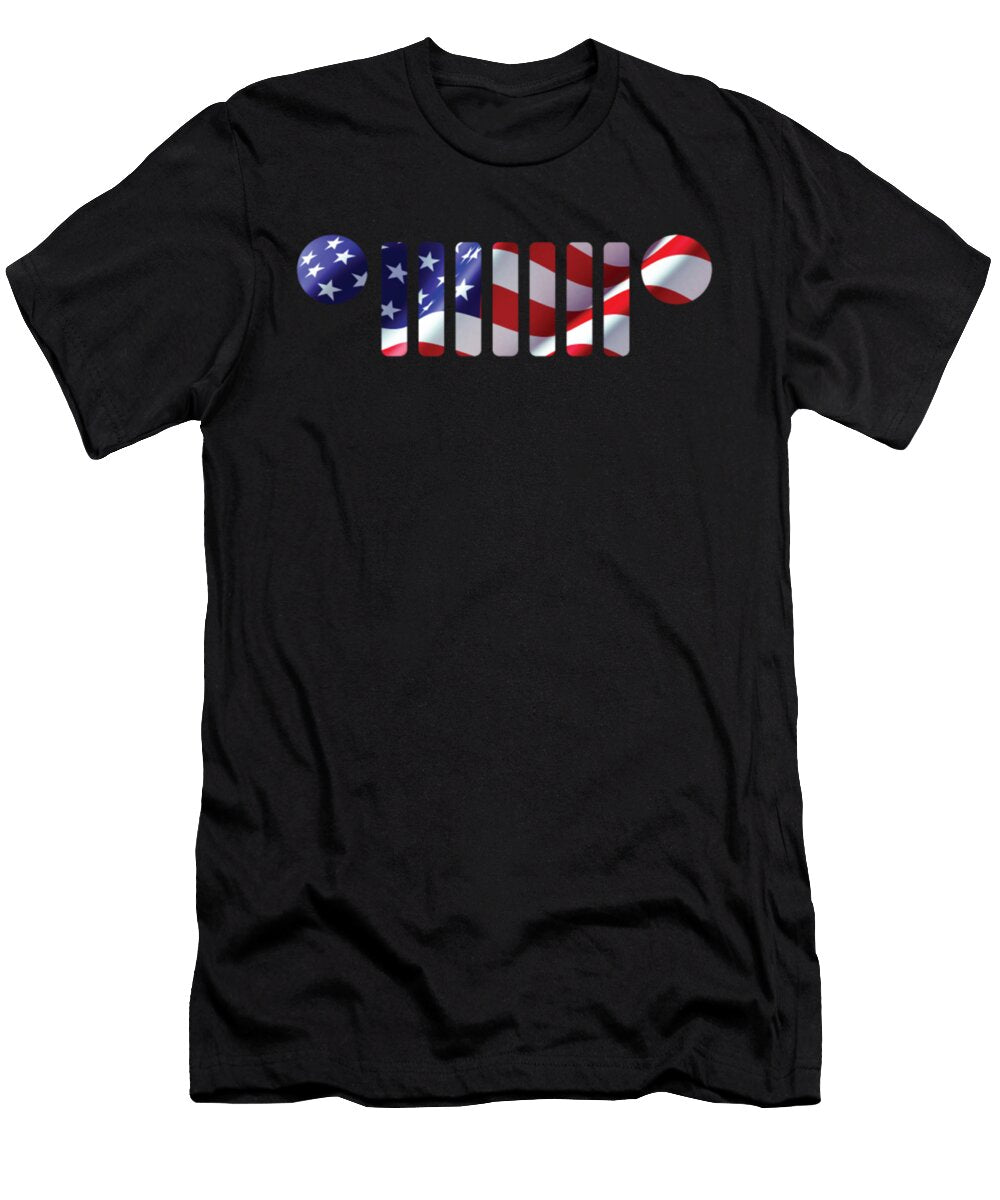 USA Flag Jeep Gift Tinh Tran Le Thanh T-Shirt