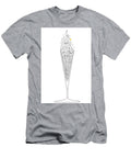 V Shaped Champagne Glass Bigalbaloo Stock T-Shirt