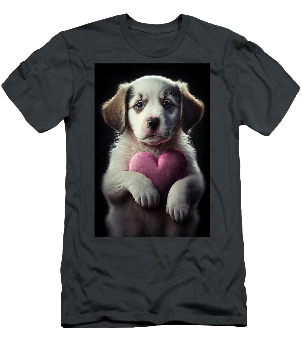 Valentine Puppy 0 Lilia D T-Shirt