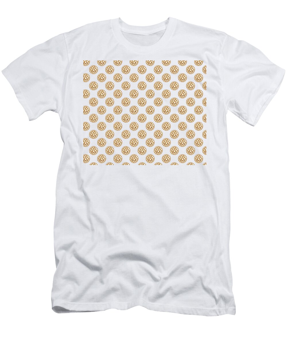Vanilla Chibi Concha Pan Dulce Pattern Ivan Florentino Ramirez T-Shirt