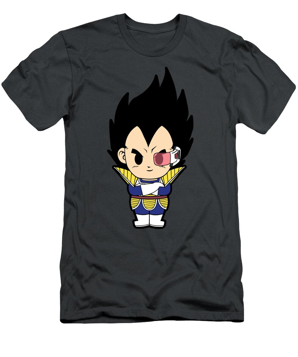 Vegeta Chibi Elizabeth J Campbell T-Shirt
