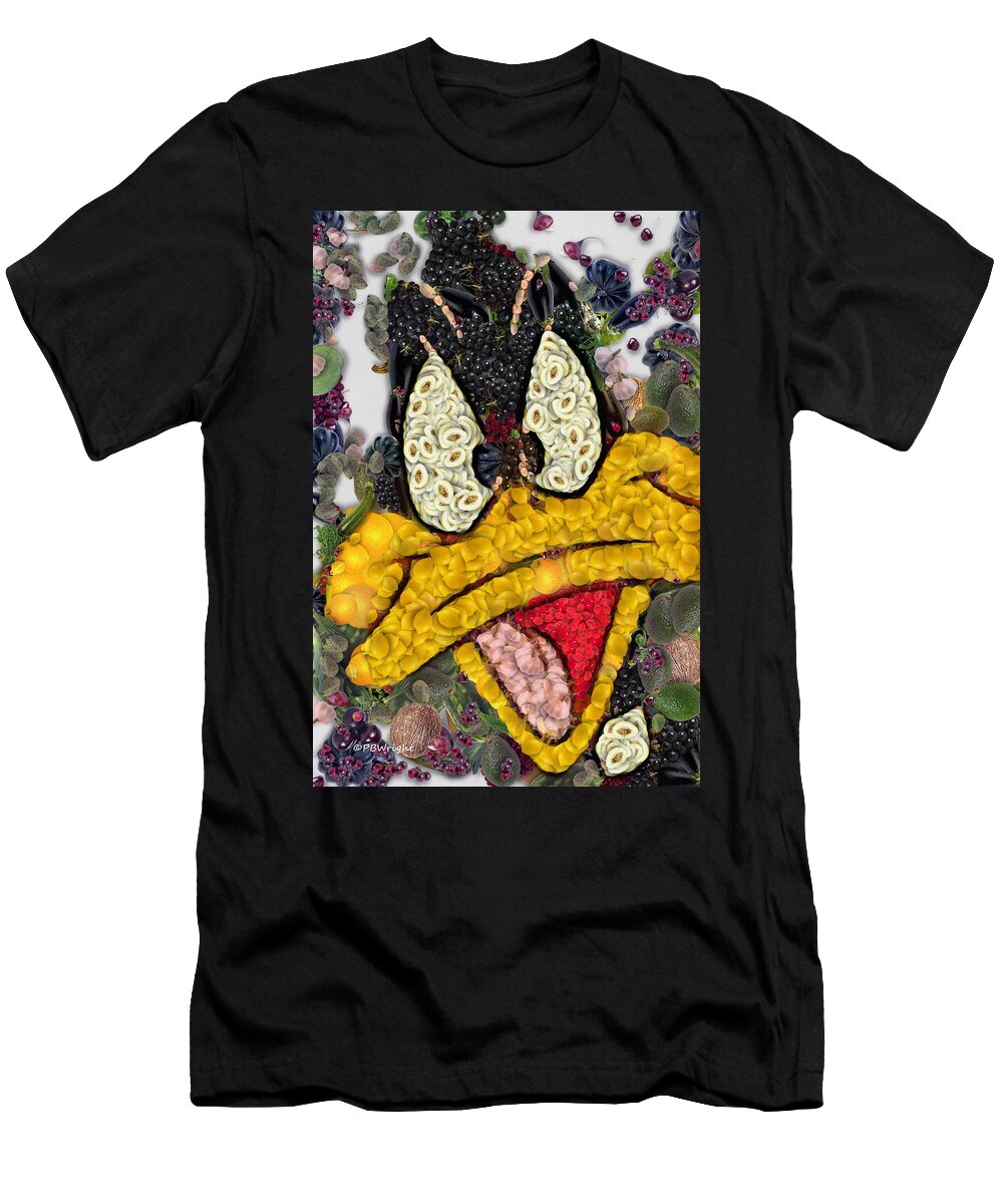 Veggie Daffy Duck Paulette Wright T-Shirt