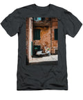 Vespa Scooter in the Streets of Siena Tuscany Italy Dayenne Van Peperstraten T-Shirt
