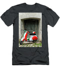 Vespa Scooter Painted in Italian Flag Colors Stefano Politi Markovina T-Shirt