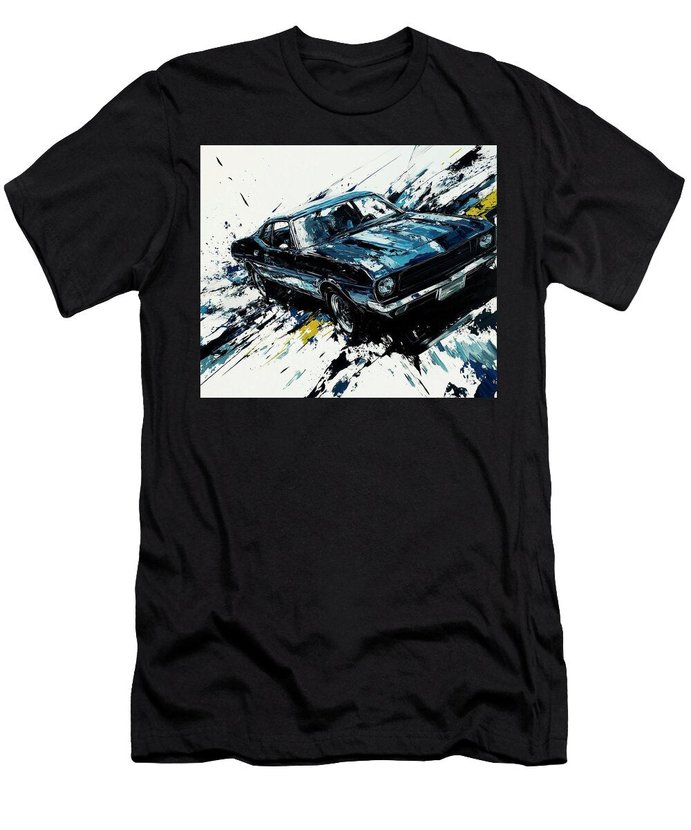 Vibrant Ford Maverick Car Kyran Estrada T-Shirt
