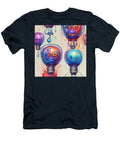 Vibrant Robot Lightbulb Faces Elisabet Bondesson T-Shirt