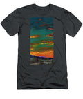 Vibrant Sunset Over Mountains Maverick Hadley T-Shirt