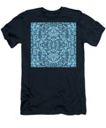 Victorian Blue Tile Background Tom Hill T-Shirt