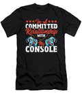 Video Games Player Funny Valentines Day Gamer Boy Men Alessandra Roth T-Shirt