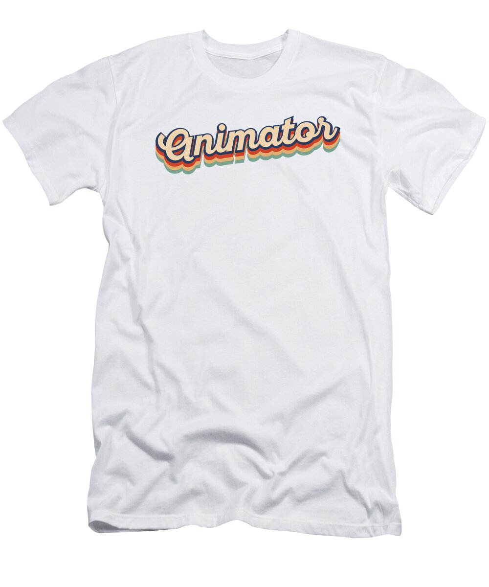 Vintage Animator Retro Design Gift Neo Dhlamini T-Shirt