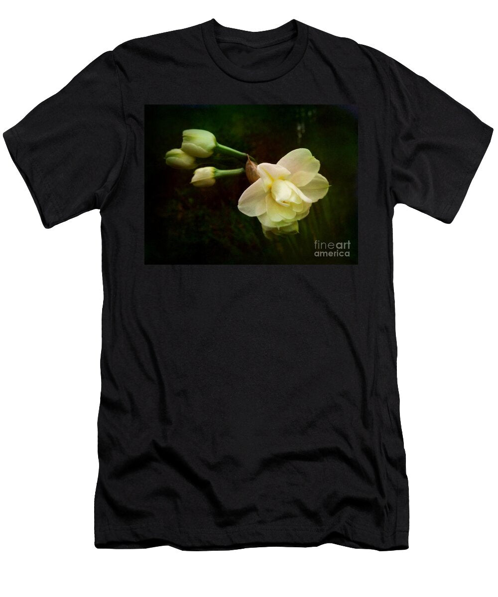 Vintage Flowers Texture Renee Trenholm T-Shirt